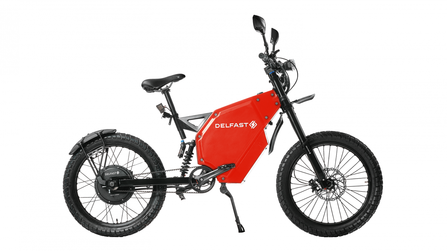 Delfast TOP 3.0 Electric Bike - Red | Delfast Bike | TOP 3.0 Electric Bike | Electric Bike | Delfast TOP 3.0 | offroad bike | city electric bike | bike for Offroad Trips | City ebike | Bike Lover USA