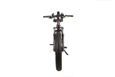 X-Treme Rocky Road 48V 17Ah Fat Tire Electric Mountain Bicycle 500W Rear Hub Motor 25 mph LiFePO4 Battery