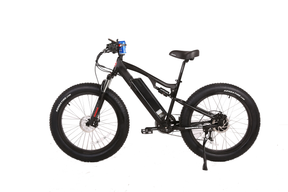 X-Treme Rocky Road 48V 17Ah Fat Tire Electric Mountain Bicycle 500W Rear Hub Motor 25 mph LiFePO4 Battery