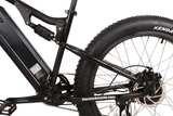 X-Treme Rocky Road 48V 17Ah Fat Tire Electric Mountain Bicycle 500W Rear Hub Motor 25 mph LiFePO4 Battery