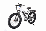X-Treme Rocky Road 48V 17Ah Fat Tire Electric Mountain Bicycle 500W Rear Hub Motor 25 mph LiFePO4 Battery