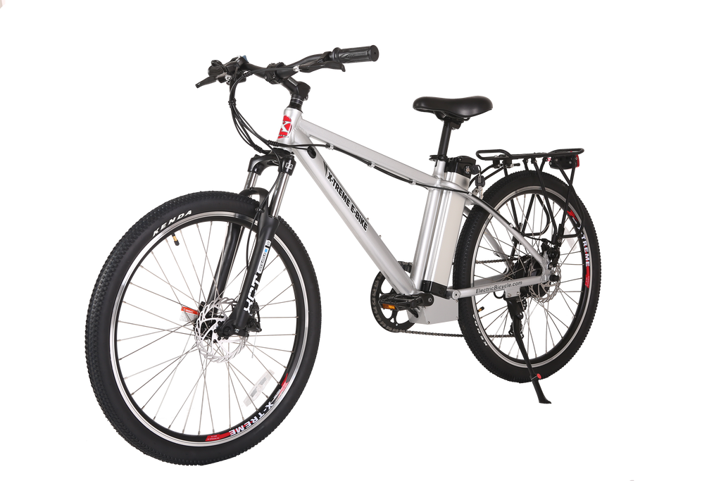 X-Treme Trail Maker Elite 24 Volt Electric Mountain Bike-ALUMINUM