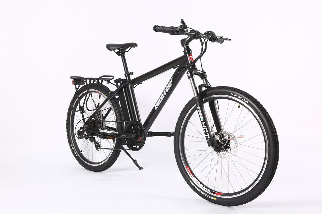 X-Treme Trail Maker Elite Max 36 Volt Electric Mountain Bike-Black